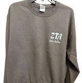 ZTA Zeta Tau Alpha Iota Delta Sorority Towson University Gildan Sweatshirt, Med Photo 0