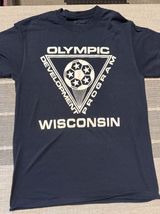 Gildan Olympic Development Program Wisconsin Soccer T Shirt Navy Blue Youth Large Photo 0