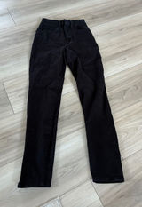 Good American Black High Rise Skinny Jeans Size 0 25 Slim Fit Denim‎ Pants Photo 0