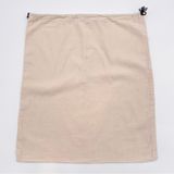 Organic Cotton Dust Cover‎ Bag Purse Shoe Cover Travel Storage Natural Color Photo 0