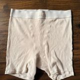 Skims‎ NWOT Boyfriend Boxer Bone Color Size Medium Photo 0