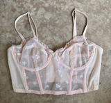 Savage X Fenty Daisy Bustier Longline Mesh Bralette Corset Top size L Large Photo 0