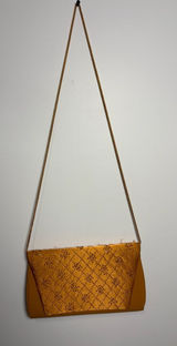 Milano Paris New York Vintage Beaded and Quilted Satin Evening Clutch Photo 0