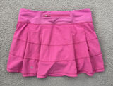 Lululemon Pace Rival Skirt Skort Sonic Pink Athletic Tennis Women's 6 Tall Photo 0
