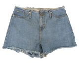 BDG‎ Urban Outfitters Light Wash High Waisted Cut Off Denim Shorts Womens 28 Photo 0