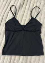 John Galt Black Tank Top Photo 0