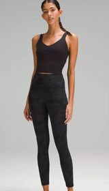 Lululemon Black Camo Leggings 28” with pockets  Photo 0