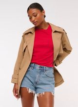 Abercombie and Fitch Curve Love Mom Short High Rise Photo 0