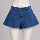 And Now This Womens Skirty Short Ultra‎ Highrise Fit Flare Denim Blue size 12/31 Photo 0