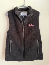South Carolina Gamecocks Sherpa Vest Womens Medium Black Full Zip Fleece USC Photo 0
