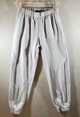 1017‎ | Brandy Melville Rosa Newport Beach Graphic Jogger Sweatpants Gray OS Photo 0