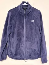 Women's The North Face Purple/Blue Osito 2 Full Zip Fleece Jacket Size XL Photo 0