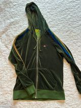 Green Velvet Hoodie Photo 0