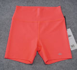 Alo Yoga Women's Large 5" Airlift Energy Shorts Bright Fluorescent Pink Coral Photo 0