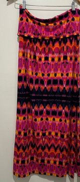 Cynthia Rowley Multicolor Strapless Cover Up Maxi Dress | Women’s Size‎ Large Photo 0