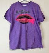 Red Hot Chili Peppers Unisex Smeared Lipstick Graphic T-Shirt Purple Size XL New Photo 0