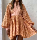 Puff Sleeve Dress Photo 0