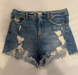 Abercrombie High-Rise Mom Shorts Photo 0
