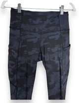 Lululemon Fast Free HR Tight 25" NULUX Size 6 Heritage 365 Camo Coal H3DC 75292 Photo 0