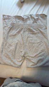 Hollister Sweatpants Grey Ultra High-Rise Wide-Leg Long Photo 0