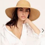 JCREW Textured summer straw hat Color Dusty dune o/s Photo 0