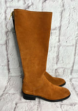 Clarks Pure Ride Dark Tan Suede Women's Knee High Boots size 6 new Photo 0