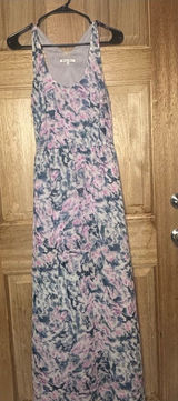 Broadway & brome women’s Maxi Dress - Pink & Blue size 4 Photo 0