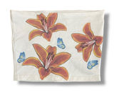 Edikted Lily Floral Butterfly Tube Top White Stretch Strapless Y2K Aesthetic XS‎ Photo 0