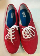 Keds women’s size 10 red tennis shoes Photo 0