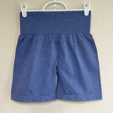 NVGTN Blue Pro Seamless High Rise Shorts Small Women Photo 0