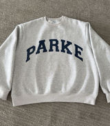 PARKE Crewneck Varsity Sweatshirt Photo 0
