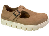 Birkenstock Paris Chunky Platform Mary Jane Clogs warm Sand,Size EU38/US7.5 NWOT Photo 0