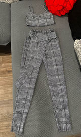 Arabella two piece matching plaid set Multiple Photo 0