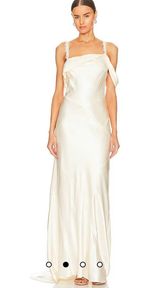 For Love & Lemons Pearl Bridal Dress in Ivory Photo 0