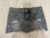 Edikted Denim Mini Skirt Photo 0