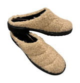 STAUD Astro Mule Clog Lug Sole Quilted Sherpa Shearling Slip-On Doe 9 Photo 0