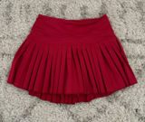 Gold Hinge Red Skirt Photo 0