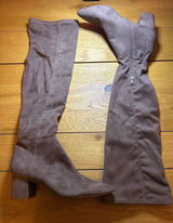 NWOT Steve Madden Brinkly tall heeled boots 11 tan Photo 0