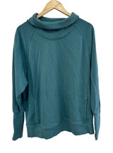 Champion C9 Womens Teal Funnel Neck Pullover Sweatshirt XXL Casual Active Photo 0
