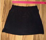 Stoic Women's Sz XS Athletic Sport Athletic Elastic Waist Skort Moonless Black Photo 0