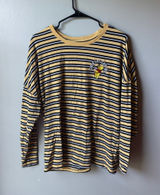 Disney Winnie the Pooh Sweet As Can Bee Striped Long Sleeve Shirt Photo 0