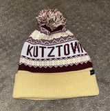 Kutztown University Beanie Hat Yellow Photo 0