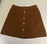 Suede Skirt Photo 0