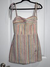 Amanda Uprichard Sample Sale Striped Sundress • Size Small Photo 0