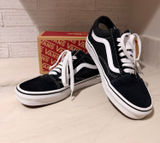 Vans Old Skool Low-Top Sneakers Black Skater Skateboard Retro Photo 0