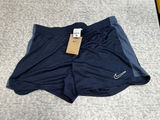 Nike Dri Fit Women's Navy Blue Athletic Shorts Size L Move to Zero NWT Photo 0