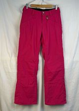 Volcom Carbon Waterproof Snow Pants Women’s Size X-Small Bright Pink Nylon Ski Photo 0