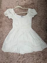 White Hollister Sundress Short Photo 0