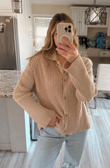 Sincerely-jules-for-bandier Women's Tan and Cream Jumper Photo 0