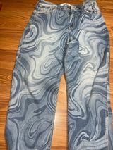 Hollister Swirl ladies Jeans Size 3R High Waist Photo 0